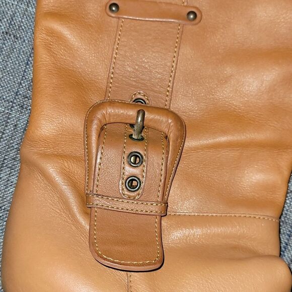 Giuseppe Zanotti Brown Leather Heeled Boots VINTAGE - Picture 9 of 14